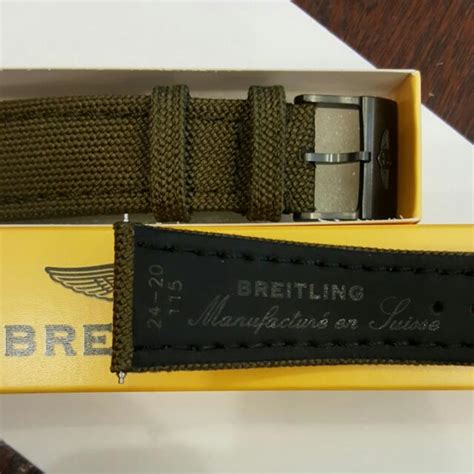 breitling strap singapore|breitling military strap.